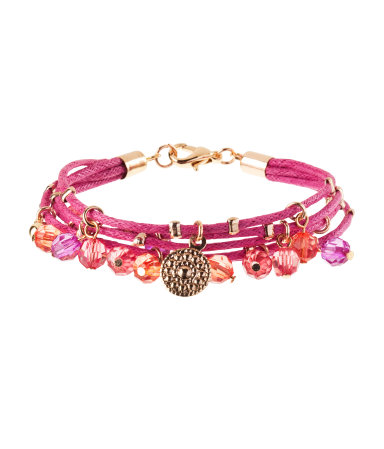 Bracelet couleur cerise collection accessoire printemps-été H&M 2011