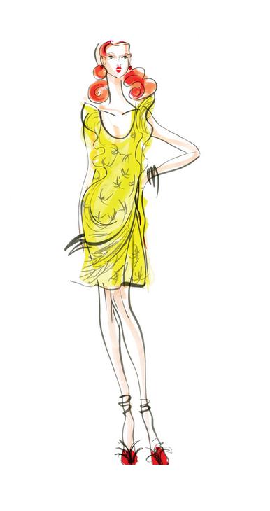 Jaune ocre Couleur mode tendance ete 2011