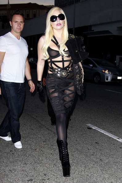 Lady Gaga, en tenue ultra-trash à Los Angeles