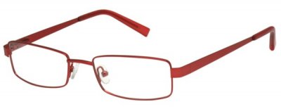 Lunettes rectangulaires rouges Afflelou Collection Automne hiver 2011/2012