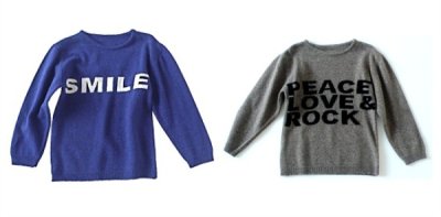 Pull en cachemire pour enfants