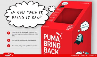 Les box « Bring Back » de Puma
