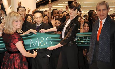 Twiggy et la famille Marks & Spencer, une collaboration sous les meilleures auspices !