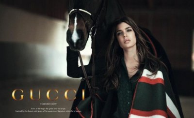 La nouvelle égérie de la maison Gucci est la princesse Charlotte Casiraghi