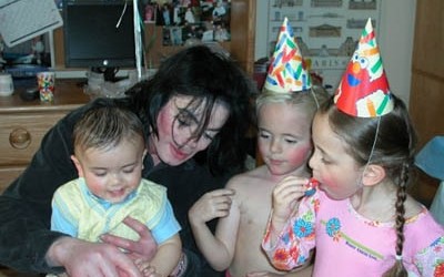 Michael Jackson et ses enfants