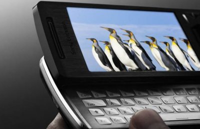 Xperia X1, un clavier coulissant caché