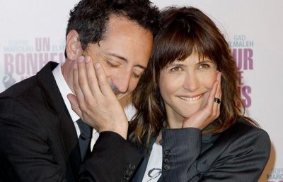 Le fou rire de Sophie Marceau et Gad Elmaleh