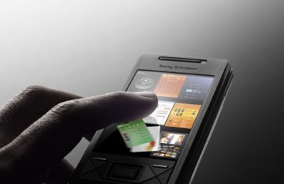 Xperia X1, un écran tactile haute résolution 