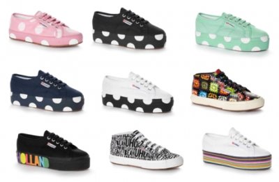 Les baskets estivales à shopper de Superga x House of Holland