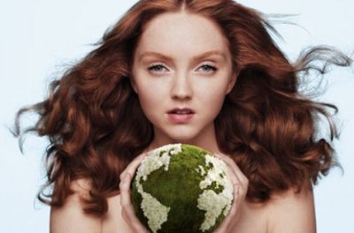 Lily Cole égérie internationale de The Body Shop