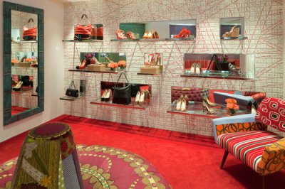 La boutique Christian Louboutin à New Delhi en Inde