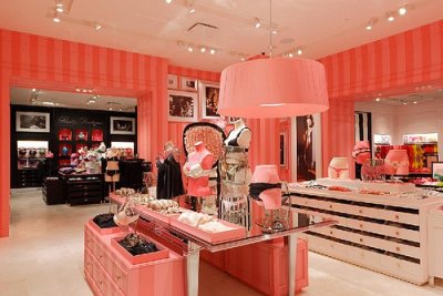 Un décor d'intérieur chic et sexy pour Victoria's Secret