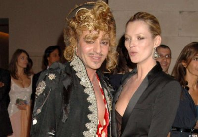 John Galliano et Kate Moss : des amis de toujours