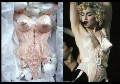 Le corset de Madonna par Jean-Paul Gaultier