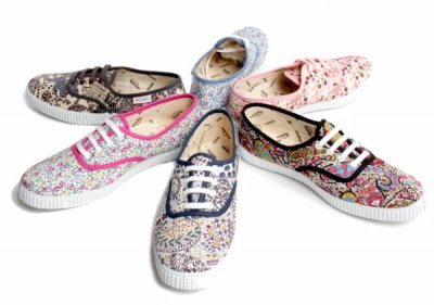 Collection chaussures Victoria imprime Liberty printemps ete 2011