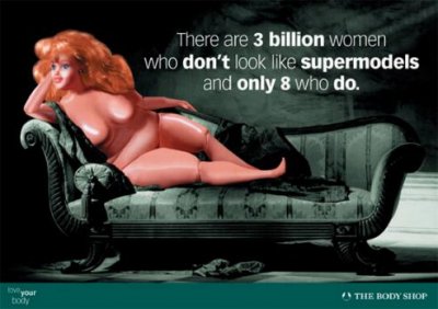 Campagne “Love Your Body” par The Body Shop - 1998
