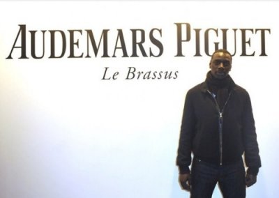 Omar Sy à la soirée d’anniversaire de la montre « Royal Oak » d’Audemars Piguet