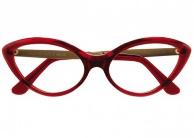 Cultur and Gross lunettes papillon rouges Collection 2011