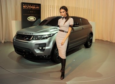 Victoria Beckham présente la Range Rover Evoque