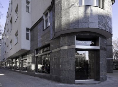 La première boutique Giorgio Armani à Berlin