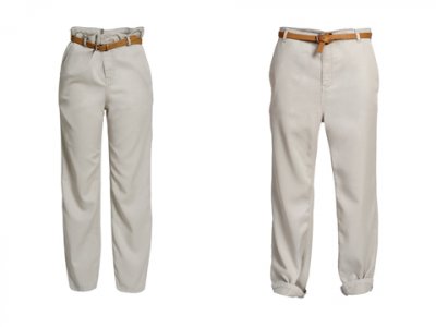 Pantalon chino pour femme et homme collection 2011 Fashion against AIDS H&M printemps-été
