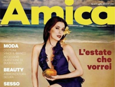 Eva Longoria en couverture d'Amica