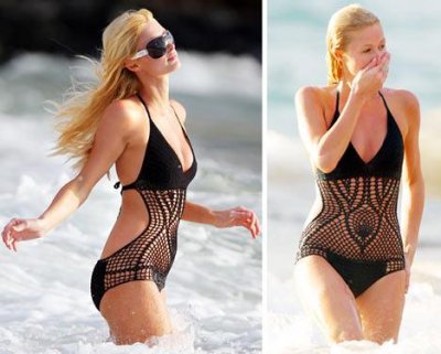 Paris Hilton en Trikini