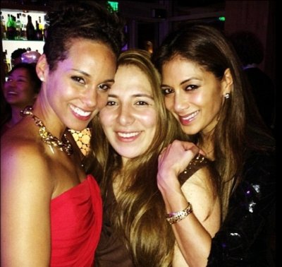 Alicia Keys et ses copines en boite de nuit