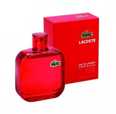 Le parfum homme L.12.12. Rouge de Lacoste