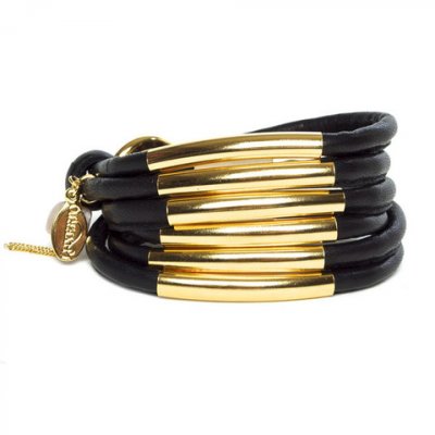 Le bracelet ROCCO noir Luxetto