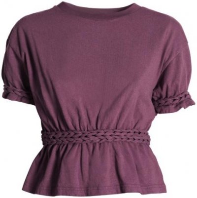 H M collectio printemps ete 2009 femme haut pourpre