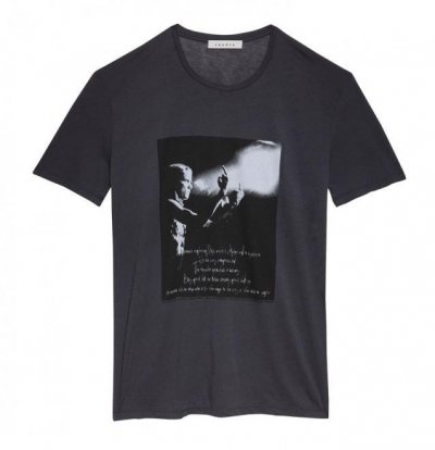 Tee shirt Iggy Pop chez Sandro homme