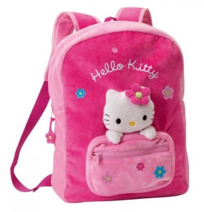 Un sac peluche Hello Kitty tout mimi !