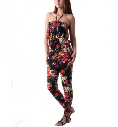 Combinaison Combi-pantalon froissé liberty Promod été 2011