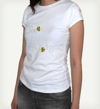  T-shirt femme Abeilles