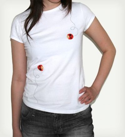  T-shirt femme Coccinelles