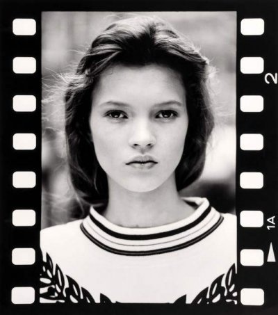 Kate Moss, à 14 ans, premier shooting du mannequin