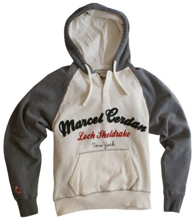 Le sweat à capuche de Marcel Cerdan Heritage