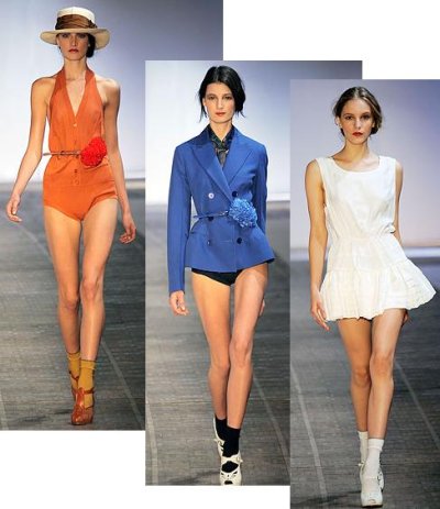 La socquette dans tous ses états : mode Rochas Printemps Été 2010