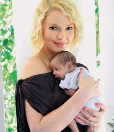 Katherine Heigl présente sa fille Adelaide