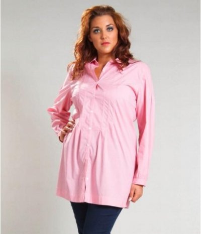 Tunique chemise en coton Brandtex Collection Été 2012