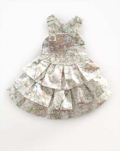 Robe en papier 