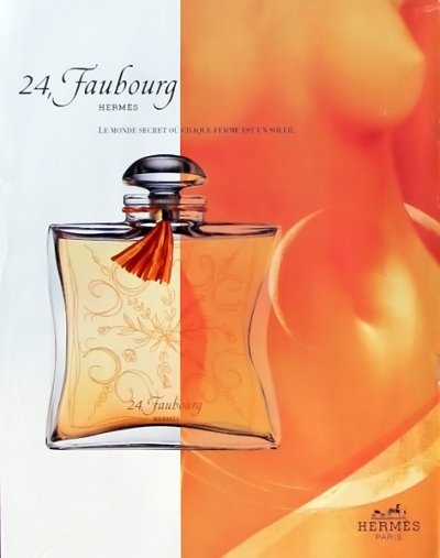 Le parfum « 24 Faubourg » d'Hermès