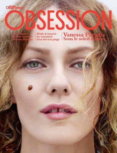 Vanessa Paradis en couverture d’Obsession n°3