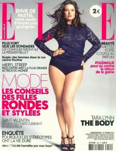 Tara Lynn pour Elle – Février 2012