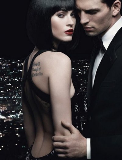 Megan Fox et Chris Folz pour la campagne parfum Armani Sport code