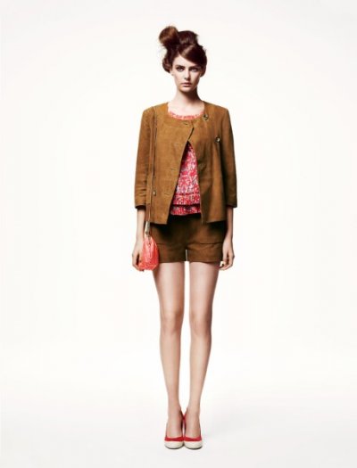 Ensemble short et veste simple et chic H&M printemps-été 2011 