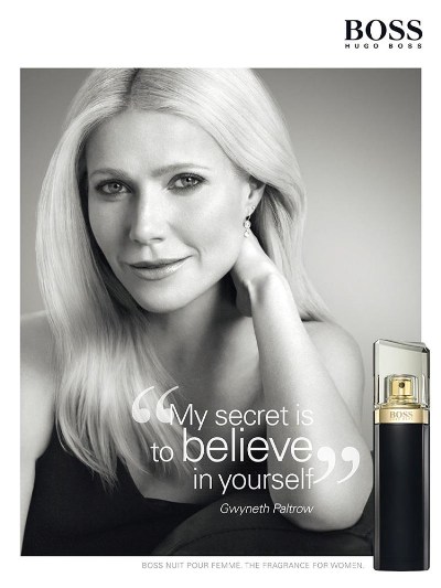 Gwyneth Paltrow, égérie de la nouvelle campagne de Boss Nuit