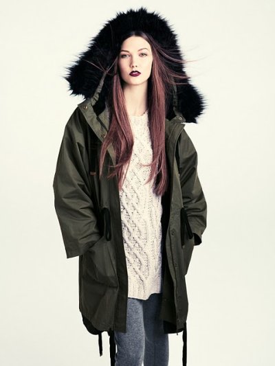 Le parka a l’honneur cet hiver chez H&M