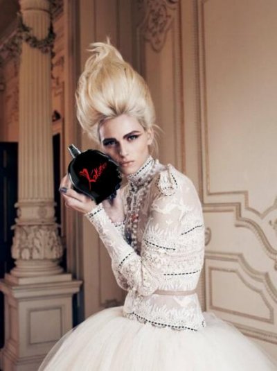 Andrej Pejic pour Jean-Paul Gaultier – Campagne du parfum « Kokorico »